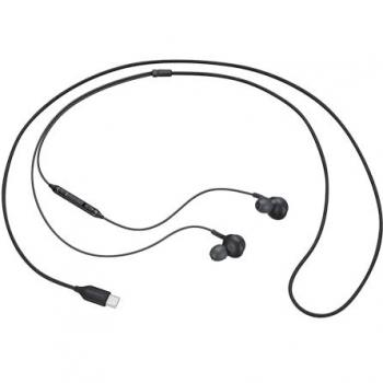 Auriculares Samsung EO-IC100 Alámbricos USB-C con Micrófono y Sonido Hi-Res en Negro
