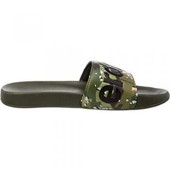 Superdry Classic Pool Slide, Chanclas para Hombre, Multicolor