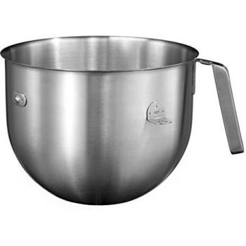 KitchenAid 5KC7SB - Accesorio para batidora amasadora, acero inoxidable, color gris