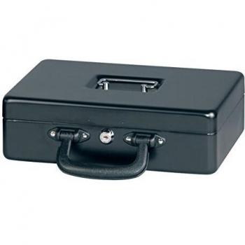 Caja registradora MAUL con inserto para conteo de dinero, 300 x 90 x 240 mm, color negro