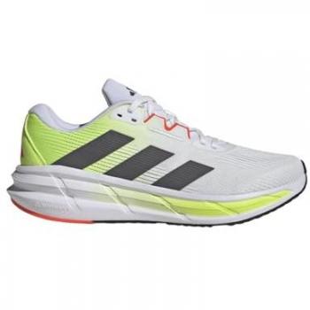 Adidas Questar 3 Men's Running Shoes - White and Green