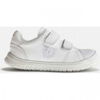 Zapatillas Blancas Pablosky para Niño con Doble Cierre Adherente