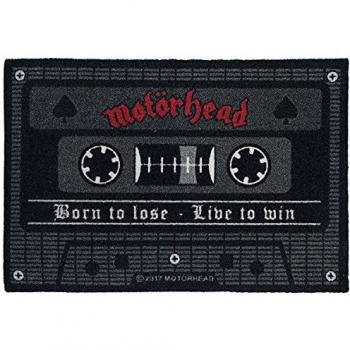 Motörhead Born To Lose - Live To Win Felpudo Multicolor, 100% Poliamida,