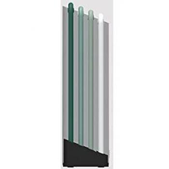 Set de 4 tablas de cortar Folio grandes con estuche, color verde salvia