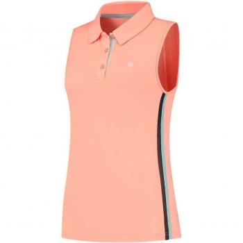 K-Swiss Polo de Tenis y Pádel para Mujer Hypercourt Coral