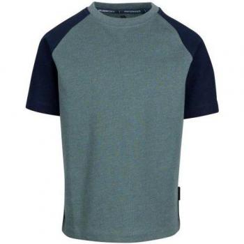Camiseta Clined Niños Trespass - Características: camiseta de manga corta, fabricada en algodón suave y transpirable, diseño cómodo para el uso diario, ideal para actividades al aire libre, disponible en varias tallas y colores
