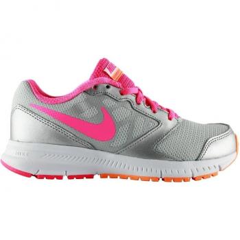 Nike Downshifter 6, Zapatillas de Running Para Niñas, Gris / Rosa, 37.5 EU