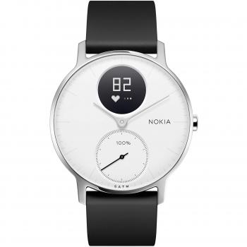 Withings Steel HR - Hybrid Smartwatch - Activity Tracker with Connected GPS, Heart Rate Monitor, Sleep Monitor, Smart Notifications, Water Resistant with 25-day battery life