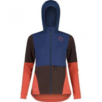 Maloja WildbergM. Chaqueta Softshell Nórdica con tejido resistente al agua, transpirabilidad alta, corte ajustado, capucha ajustable y múltiples bolsillos