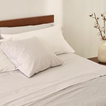 Sábana encimera de algodón orgánico 200 hilos Cotton Bassols
