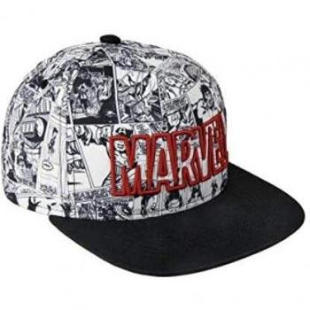 Cerdá Plana Marvel Gorra de Tenis, Niños, Negro, 52-58 cm