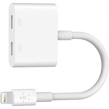 Belkin Rockstar Lightning Audio Charging Adapter iPhone Lightning Audio Adapter Charging Adapter for iPhone 11 11 Pro/Pro Max XS XS Max XR X SE 8/8 Plus etc