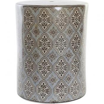 Mesa auxiliar DKD Home Decor Azul Beige Madera 32,5 x 32,5 x 42 cm