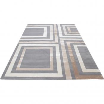 Alfombra Vintage Beige Geométrica 230x160 cm Step