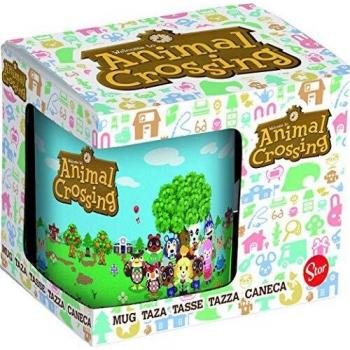 Animal Crossing Tazas Caja Logo & Characters 325 ml (6)