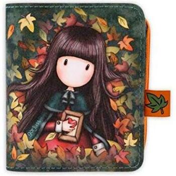 SANTORO GORJUSS 1030GJ01, Billetero Monedero Autumn Leaves para Mujer, Verde, Pequeño