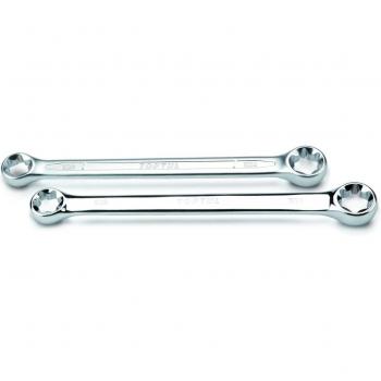 Llave de anillo TORX TOPTUL E10xE12, Poligonal, Acero cromo-vanadio, 142mm, 40g
