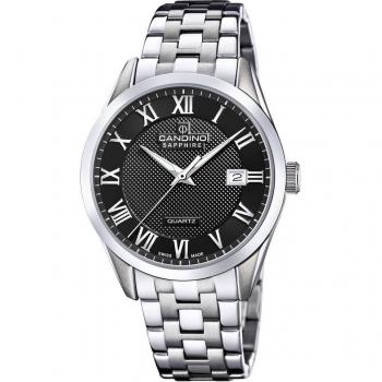 Reloj Candino C4709 Couple Classic de Acero Inoxidable Plateado