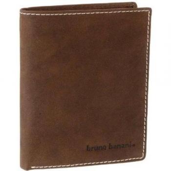 Bruno Banani 14 W 320.101 - Cartera de cuero unisex, color marrón, talla 1x12x10 cm