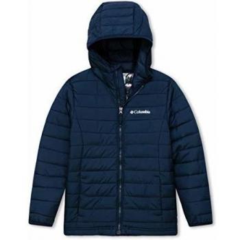 Columbia Powder Lite Chaqueta De Plumón con Capucha, Niños, Azul