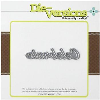 Sweet Wordlets - Troqueles, diseño con la Palabra Celebrate, Multicolor