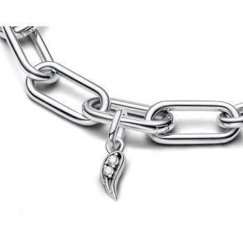 Charm Mini Colgante Ala de Ángel Brillante de Plata Esterlina Pandora ME