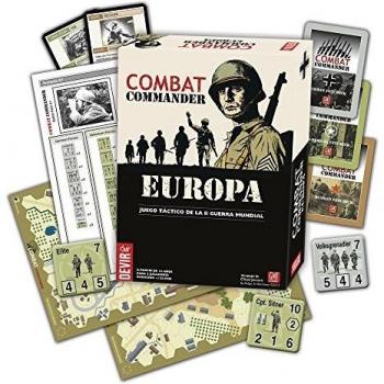 Devir - Combat Commander: Europe, Juego de Mesa en Castellano