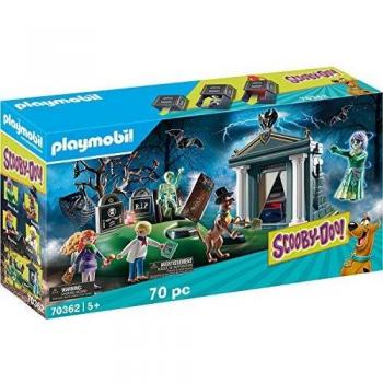 PLAYMOBIL Scooby-Doo! 70362 Aventura en el Cementerio, A partir de 5 años