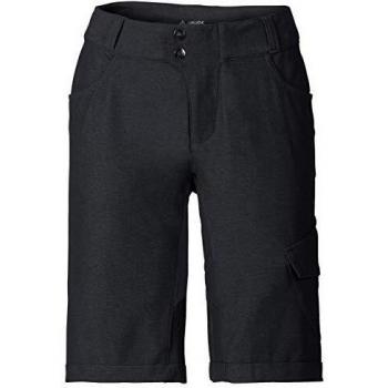 VAUDE Women's Tremalzo Shorts II - Pantalón Corto Color Black, Talla 34