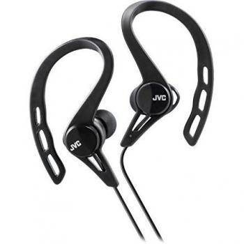 JVC HA-ECX20 In-Ear Sweat & Splash Proof Sports Headphones - Black