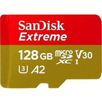 Tarjeta de memoria SanDisk Extreme microSDXC 1TB/512GB/256GB A2 U3 para cámaras GoPro y drones DJI, velocidad V30