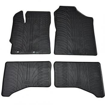 GledRing! 0269 - Conjunto de tapetes de goma para autos, 4 unidades