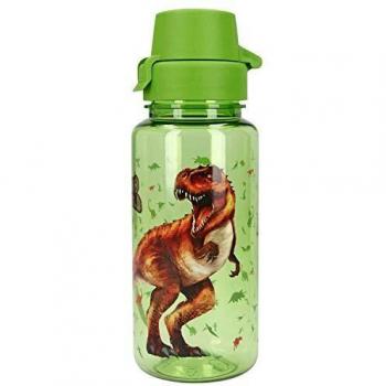 Depesche 7824 Botella de plástico Dino World, libre de BPA y ftalatos, aprox. 400 ml.