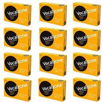 Vocalzone Honey & Lemon | Sore Throat Relief Pastilles | Multi-Pack