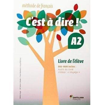 C'EST A DIRE A2 ELEVE + DVD ROM - 9788492729678 - Aa.vv