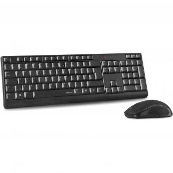 SpeedLink Niala - Conjunto de Teclado y Ratón Inalámbricos, Color Negro