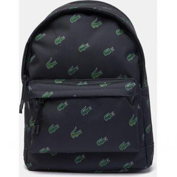 Lacoste NH4466HN - Mochila Estampado Marino con Detalle de Logos Grande en Azul Marino
