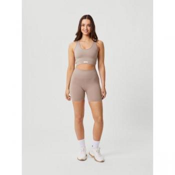 Björn Borg Seamless Rib Shorts Beige, M