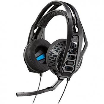 Plantronics RIG 500E - Auriculares de diadema cerrados con micrófono, color negro, 14.7 x 17.5 x 4.3 cm