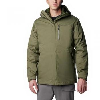 Chaqueta Desmontable con Capucha Columbia Oak Harbor Verde XL