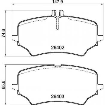 Pastillas de freno BREMBO P 50 176