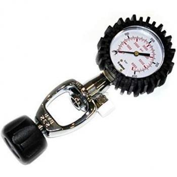 Cressi - External HP Pressure Gauge, Color DIN