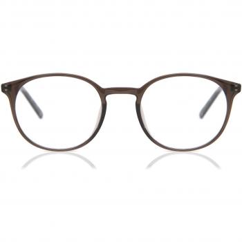 Gafas Anti-Azules Oval Montuta Completa Plástico Marrón Armazones para Hombre - SmartBuy Collection