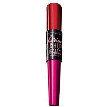 Maybelline New York - The Falsies Push Up Drama, Máscara de Pestañas - Tono Negro