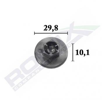 Pinza para tapicería ROMIX ROM C70348 - Clip, listón, herramienta de sujeción, diseño ergonómico, fabricada en acero inoxidable, ideal para trabajos de tapicería y manualidades