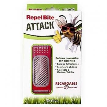 Rechargeable Citronella Mosquito Repellent Bracelet with 2 Refills