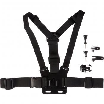 Neewer - Soporte de Correa de Pecho Elástica con 3-weg einstellung Base para GoPro