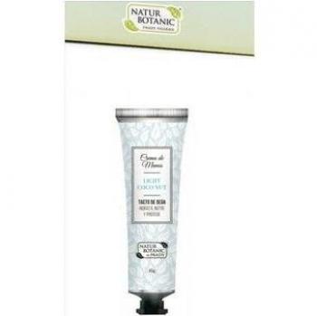 Natur Botanic Crema de Manos Tacto de Seda Light Coconut 40g Hidratante