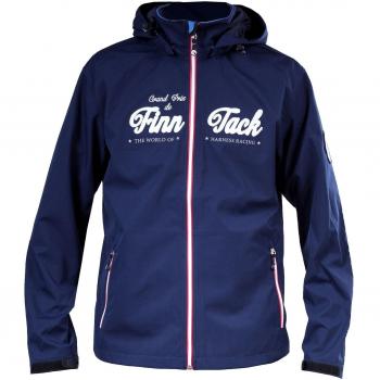 Finn Tack GP Chaqueta de Softshell, azul oscuro, XXL