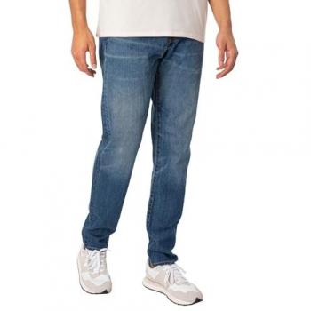 Edwin Men's Regular Tapered Jeans - Mid Pure Indigo - Size 34W x 32L